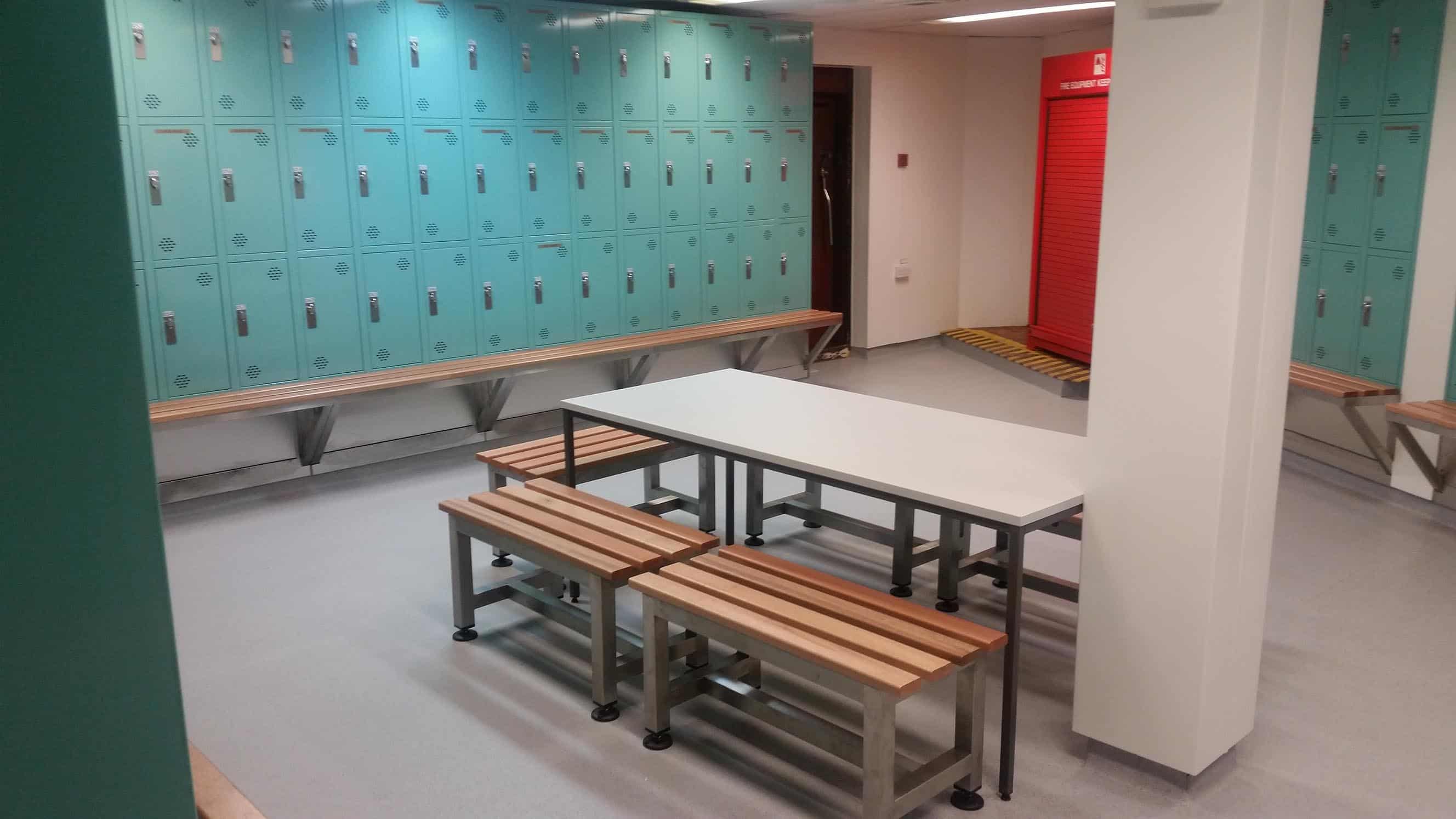 Powder Coated Lockers