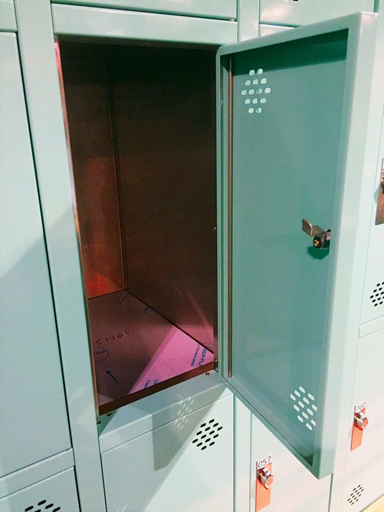 Powder Coated Lockers