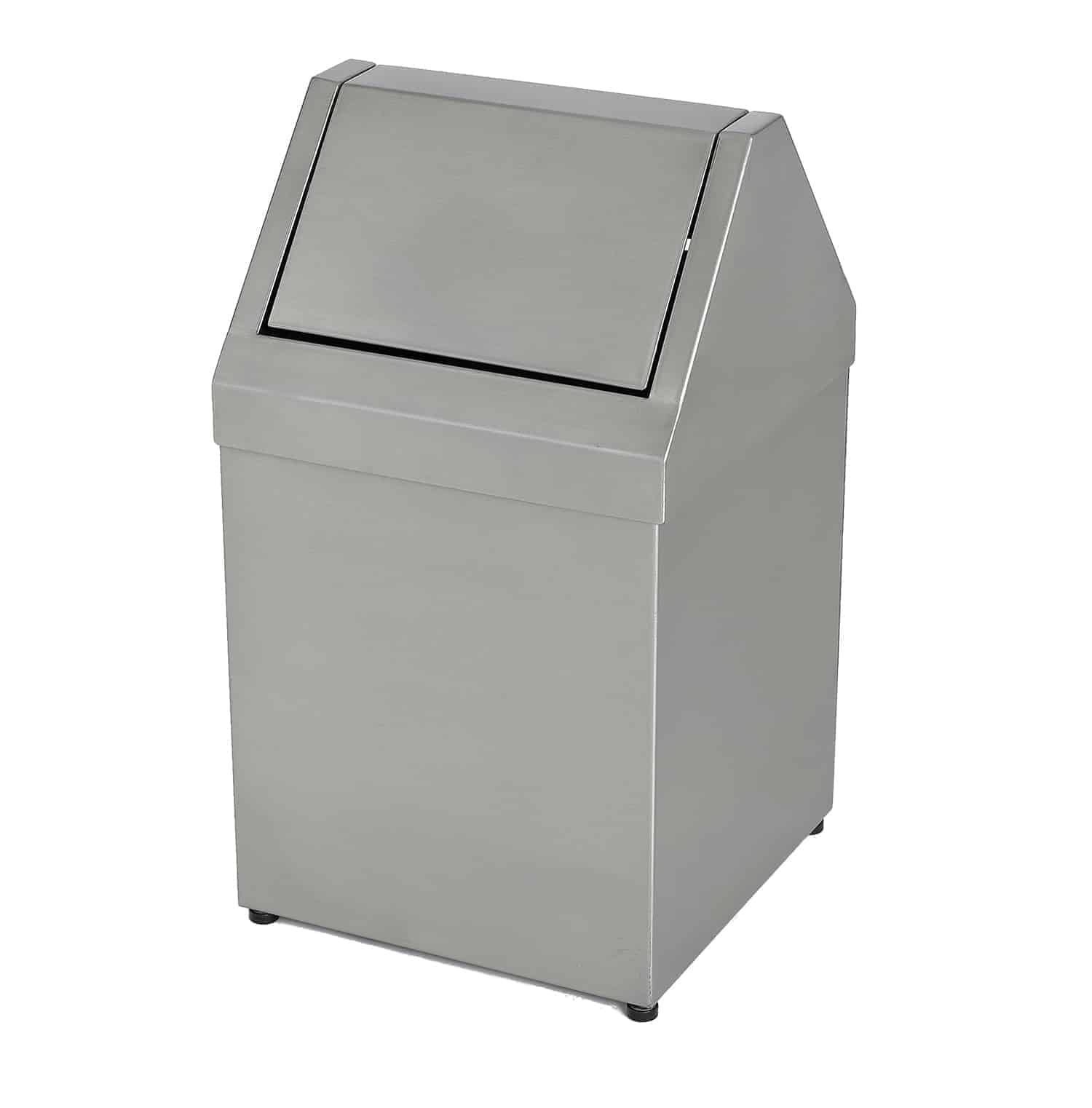 Stainless Steel Flip Top Bin Products Stellex Manufacturing