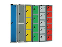 Coloured Lockers
