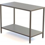 Stainless Steel Topped Table