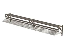 Stainless Steel Wall Mounted Rack